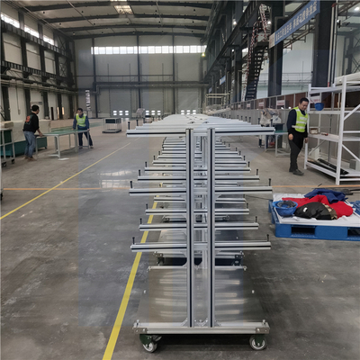 湖南铝型材挂线架 长沙挂线架厂家 铝型材定制挂线架 线束工作台