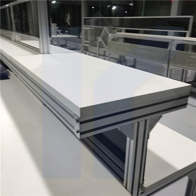 湖南双边防静电工作台 工业铝型材工作台 工业铝型材制品 双边重型工作台 流水线工作台 车间工作桌 实验台 培训台